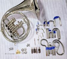 Usado, Peças de reposição Holton H-179 H179 prata buzina francesa dupla SN-4420 comprar usado  Enviando para Brazil