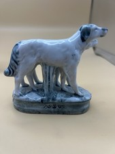 Pair ceramic borzoi for sale  LONDON