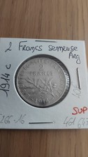 Francs argent semeuse d'occasion  Septeuil