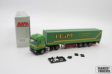 Caminhão semi-reboque AWM Iveco EuroStar "Spedition Heim Ulm" 70613 1:87 /AW2898 comprar usado  Enviando para Brazil