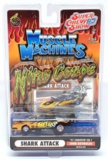 Chevy Corvette Shark Attack J Reynolds Muscle Machines escala 1/64 NC03-04 - 1991 comprar usado  Enviando para Brazil