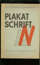 Plakat schrift 1959 gebraucht kaufen  Berlin