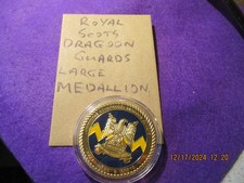 Gold plated medallion for sale  GLASGOW