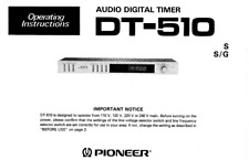 Pioneer 510 timer usato  Caserta