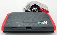 Assento de viagem portátil Mifold Grab-And-Go compacto reforço de carro cinza/vermelho comprar usado  Enviando para Brazil