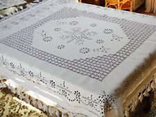 Superbe nappe ancienne d'occasion  Barbezieux-Saint-Hilaire