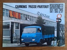 Brochure saviem renault d'occasion  Villers-lès-Nancy