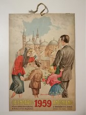 Calendario antoniano 1959 usato  Piedimulera