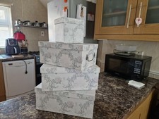 Storages boxes set for sale  CARDIFF