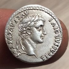 Tiberius römischen silber gebraucht kaufen  Saarbrücken