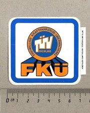 Aufkleber sticker fkü gebraucht kaufen  Südlohn