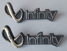 Używany, Infinity Kappa Emblematy Znaki Znaki 7,5cm x 3cm Plastik na sprzedaż  Wysyłka do Poland