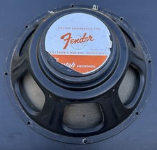 Vintage 1963 Fender Utah 12" Amplificador Amplificador Alto-falante 16 OHM Etiqueta Laranja comprar usado  Enviando para Brazil