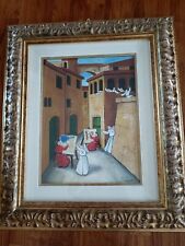 Dipinto olio tavola usato  San Giuliano Milanese