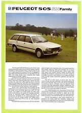Peugeot 505 family for sale  UK