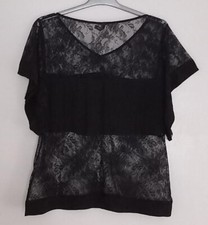Tunique dentelle noire d'occasion  Lattes