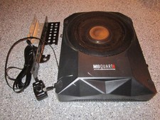 Subwoofer MB Quart RW-110A 800W 10" Subwoofer Alimentado Sob o Assento Sub Ativo Escondido Carro comprar usado  Enviando para Brazil