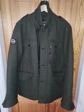 Superdry military jacket for sale  WALSALL