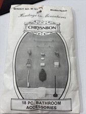 CHRYSNBON VINTAGE 18 PEÇAS. ACESSÓRIOS DE BANHEIRO M-161 PARA CASA DE BONECAS EM MINIATURA  comprar usado CHRYSNBON VINTAGE 18 PEÇAS. ACESSÓRIOS DE BANHEIRO M-161 PARA CASA DE BONECAS EM MINIATURA  comprar usado  Enviando para Brazil