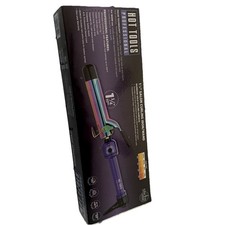Rizador profesional Hot Tools HT1110 arco iris dorado púrpura probado funciona segunda mano  Embacar hacia Mexico