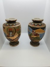 Pair japanese pottery for sale  LOWESTOFT