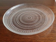 Placa de vidro universal Iittala Kastehelmi por Oiva Toikka 1964, Dewdrops 24,8cm comprar usado  Enviando para Brazil
