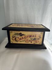 Memórias decorativas de Natal caixa de lembrança de madeira articulada, veja fotos comprar usado  Enviando para Brazil