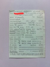Libretto circolazione gilera usato  Meran