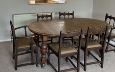 Oak dining table for sale  BIRCHINGTON