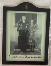 Mountbatten framed photo for sale  WATFORD