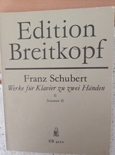 Schubert werke klavier gebraucht kaufen  Kleve
