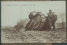 Carte postale char d'occasion  Allonnes