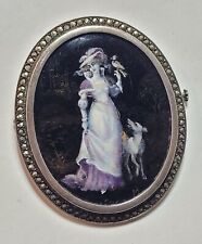 Broche 19è peinture d'occasion  Perpignan-