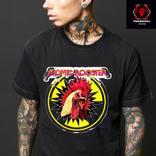 Camiseta Atomic Rooster banda de rock progressivo unissex algodão pesado P-3XL 🤘 comprar usado  Enviando para Brazil