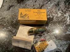 Isca de pesca transparente vintage antiga caixa isca robalo Heddon Pflueger  comprar usado  Enviando para Brazil