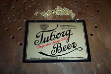 Zapfhahnschild brauerei tuborg gebraucht kaufen  Traitsching