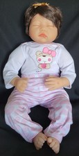 Boneca bebê renascida realista menina olhos fechados em roupa fofa de 2 peças  comprar usado  Enviando para Brazil