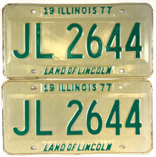 Vintage illinois 1977 for sale  Mundelein