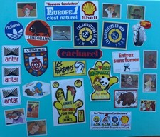 Lot stickers autocollants d'occasion  Aubigny