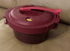 Panela de pressão Tupperware micro-ondas 3L/3QT vermelho cranberry 7643A-2 7643A-1 em excelente estado usado comprar usado  Enviando para Brazil