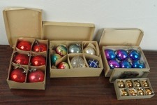 Weihnachtskugeln set vintage gebraucht kaufen  Aschau