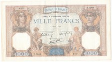 Lot billets 1000 d'occasion  Avignon