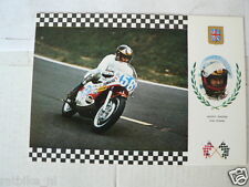 BARRY SHEENE YAMAHA 350 CC NO 56 UK VINTAGE ORIGINAL POSTCARD, usado segunda mano  Embacar hacia Argentina