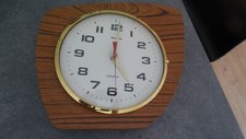 Vintage horloge murale d'occasion  Saultain