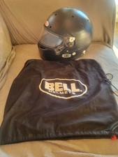 Capacete de fibra Bell Carbon Series RS7C LTWT tamanho 58 7 1/4 com bolsa motocicleta de corrida, usado comprar usado  Enviando para Brazil