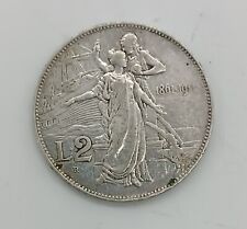Lire argento 1911 usato  Campi Bisenzio