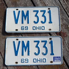 Pair 1969 ohio for sale  Kirksville