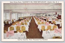 Linen postcard dining for sale  Westminster
