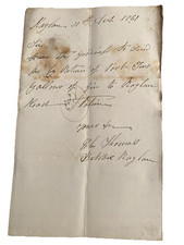 1861 handwritten letter for sale  NEWTOWN