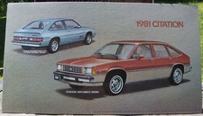 1981 chevrolet citation d'occasion  Expédié en Belgium